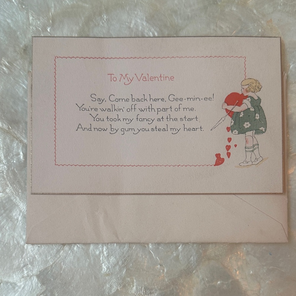 Vintage Valentine's Day Card